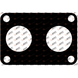 Exhaust throat gasket, 2066.170, 