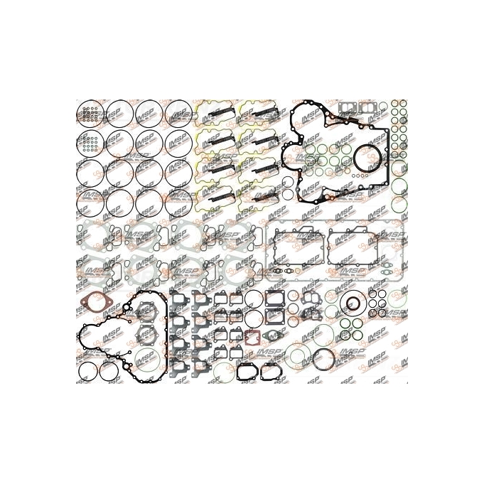 Full Gasket Set engine, 0836.6627, 01-27660-07, 51009006627