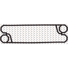Oil sump gasket, 444.060, 