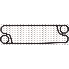 Oil sump gasket, 444.060, 