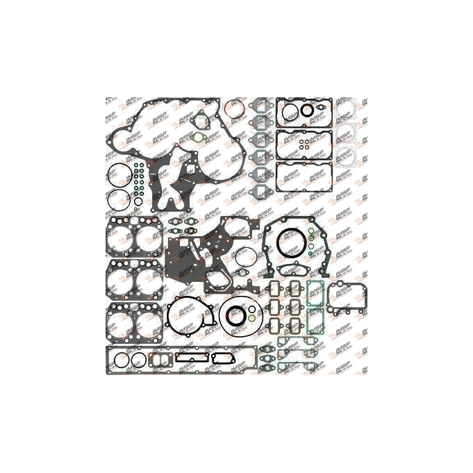 Full Gasket Set engine, 0836.6646, 008750, 0127660008